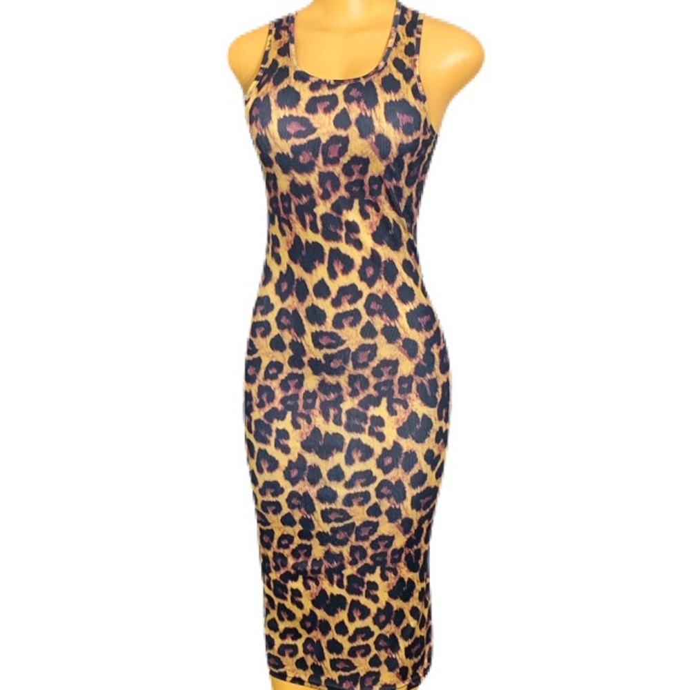 Leopard Print Bodycon Dress
